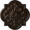 Ekena Millwork Bonetti Ceiling Medallion (Fits Canopies up to 5 1/8"), Hand-Painted Bronze, 20"OD x 1 3/4"P CM20BOBZS - alternate 1